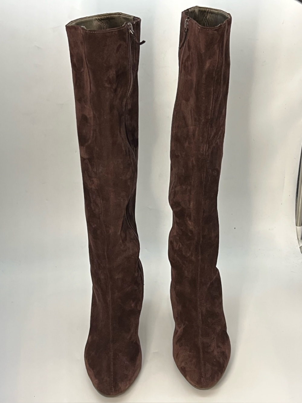 Talbots Dark Brown Suede Over-the-Knee Boots